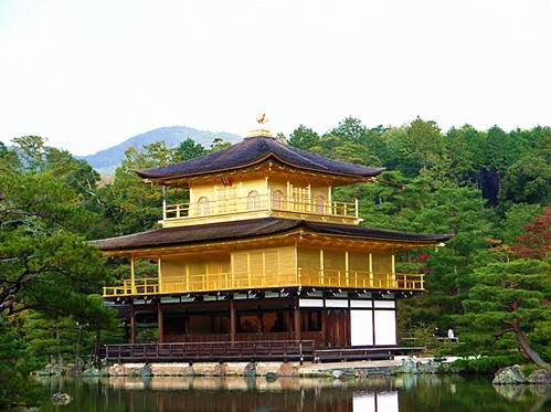 日本古建筑文化设计之旅：金阁寺