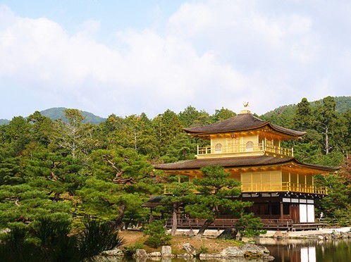 日本古建筑文化设计之旅：金阁寺