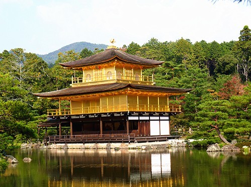 日本古建筑文化设计之旅：金阁寺