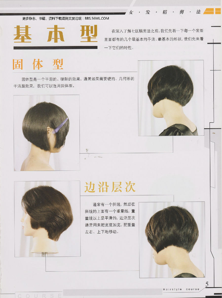 《女发精剪法》之基础知识与七区剪发!