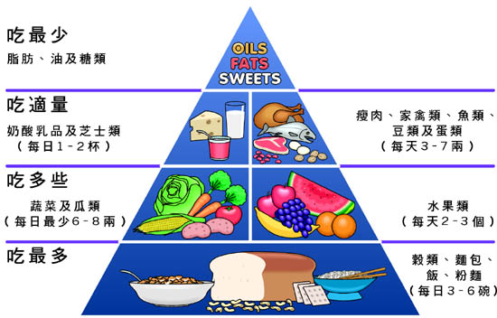 美国哈佛医学院根据20年跟踪调查,做出新的结论,公布新的食物金字塔