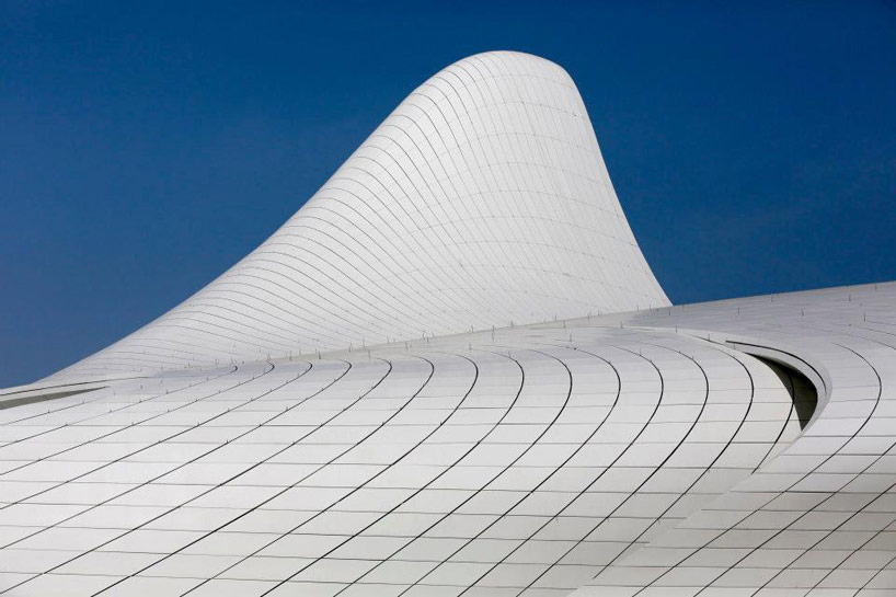 zahahadid白色现代建筑艺术