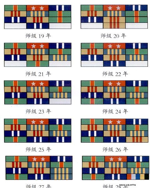 中国的军衔和军官资历(转)