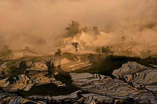 撒玛坝，比元阳更美的世外桃源，哈尼梯田壮丽之魂