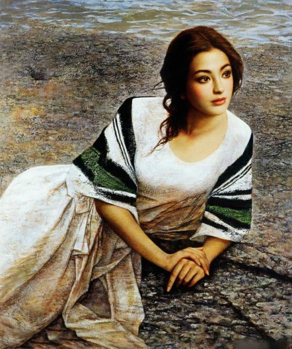 讓男人心動女人心碎的謝楚余油畫作品欣賞（里昂先生提供