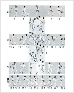 太极六章太极七章太极八章高丽金刚太白平原十进地跆天拳汉水一如