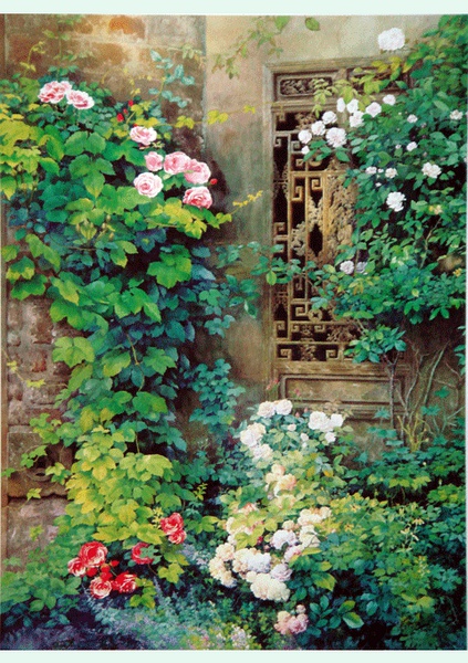 献给欧盟北京年会:水彩画中的绝美老北京