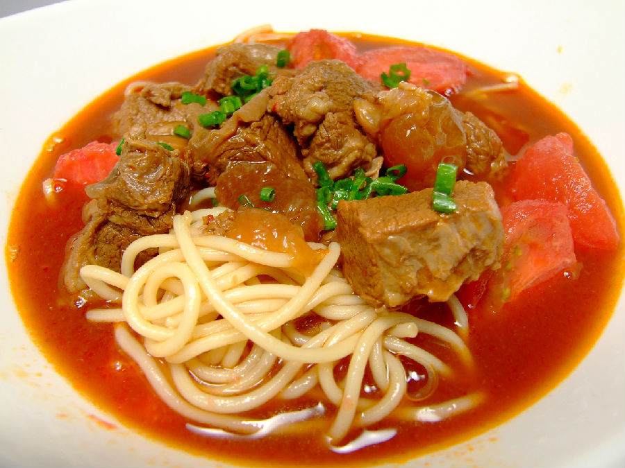 十六,西红柿牛肉面