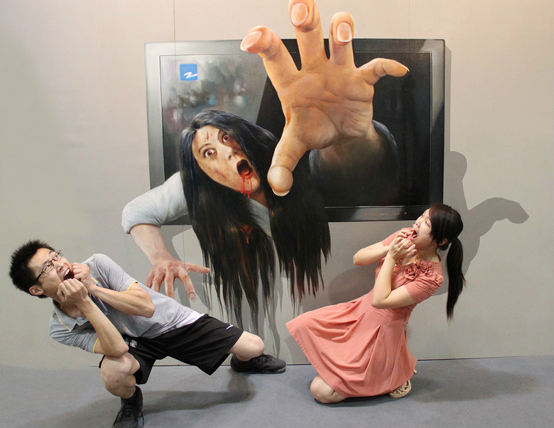 【视界】3d画展太牛了~开眼见了!