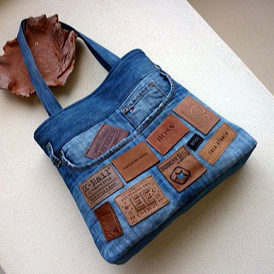 旧牛仔裤的创新diy方法