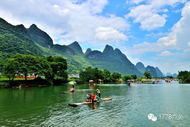 遇龍河,灕江在陽朔境內最長的一條支流,人稱