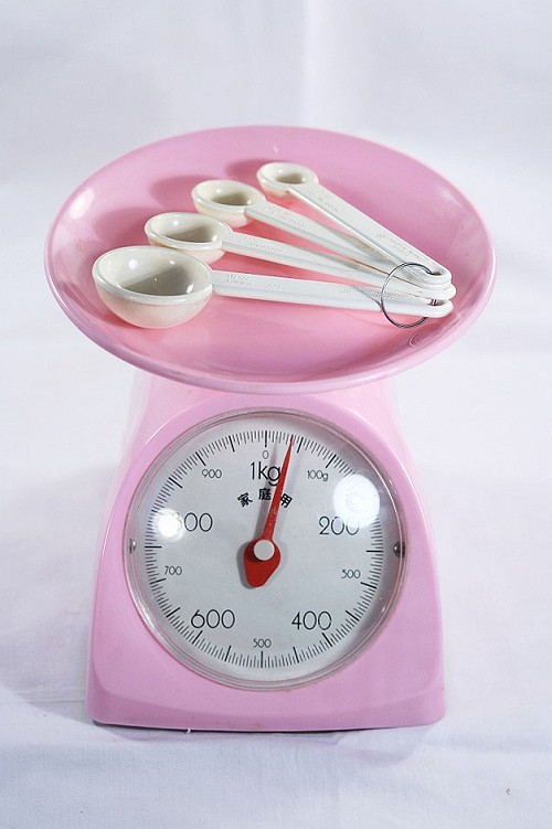 如果是称量少量材料,则 量勺更为准确和方便.