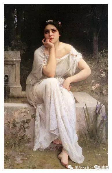 世界大师油画里的美少女,太美了