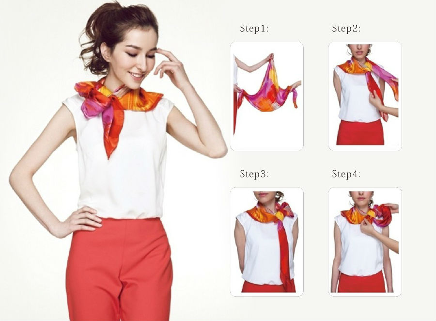 丝巾的各种围法,女人一定要学! - 子非鱼 - wangyong601的博客
